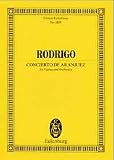 Concierto De Aranjuez Guitar And Orchestra Study Score