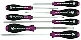 Wiha 52097 Micro Finish Slotted/Phillips Screwdriver Set, 7-Piece [並行輸入品]