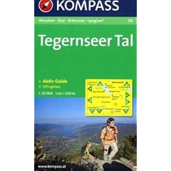 Tegernseer Tal: Wandern / Rad /  Skitouren / Langlauf. GPS-genau. 1:25.000