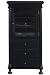 Salem Media Cabinet One door Cheshire Black