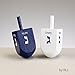 RITE LITE Blue White Dreidels, 1 EA