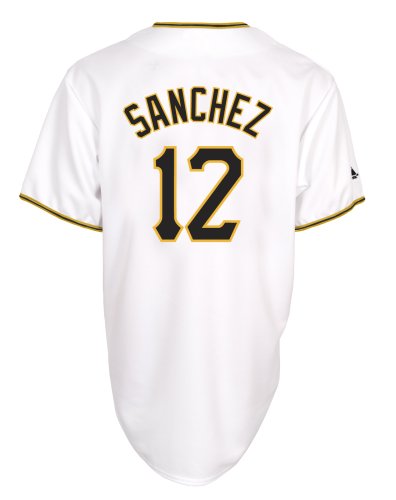 Freddy Sanchez Pittsburgh Pirates Replica Home Jersey (X-Large)