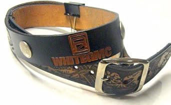 White GMC~ White Truck Company~Rare Vintage Leather Belt!!~ Eagle