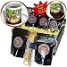 Sandy Mertens Easter - Rabbits and Easter Basket - Coffee Gift Baskets - Coffee Gift Basket