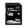 SanDisk EXTREMEIII SDHC�J�[�h 8GB SDSDRX3-8192-903
