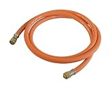 Silverline 2M GAS HOSE W/ CNTORS