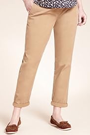 Maternity Cotton Rich Turn Up Hem Chinos