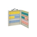 HV26268 【ワールド】　キーボックス　６０個掛用　【携帯・壁掛け兼用タイプ】　色：アイボリー