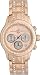 

Rocawear Midsize Knurled Rose Goldtone Watch #Rl213712