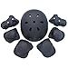 Elesky Christmas Gift Kids Youth Adjustable Sports Protective Gear Set Safety Pad Safeguard (Helmet Knee Elbow Wrist) Roller Bicycle BMX Bike Skateboard Hoverboard and Other Extreme Sports Activities