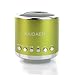 KD-MN02 Multi-functional Super Mini Audio Speaker Amplifier with TF/ USB Slot for PC Mobile Phone MP3 Player Green
