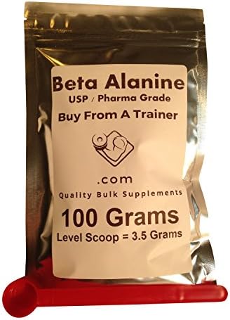 100 Grams Beta Alanine Powder Carnosine Recovery Endurance Pharmaceutical 100g