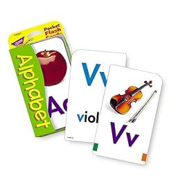 POCKET FLASH CARDS ALPHABET 3 X 5 56 TWO-SIDED CARDS by Trend
