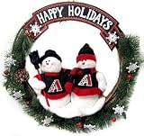 Arizona Diamondbacks 20'' Team Snowman Wreath