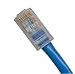 10 Ft (10ft) Cat5e Ethernet Network Patch Cable RJ45 (10 Pack) Blue