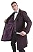 AbbyShot Clothiers mens Eleventh Doctor's Purple Coat Large
