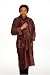 Organic Cotton Terry Bath Robe, Chocolate, Size S/M