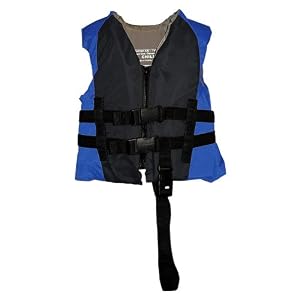 Child Poolmaster Coast Guard Approved Swim Vest - Blue by 