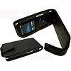 iGadgitz Black genuine leather case for Samsung YP-K3