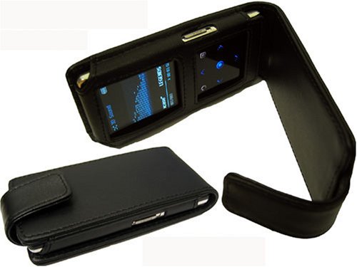 INNOV8 Black genuine leather case for Samsung YP-K3