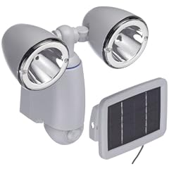 SunnyTrend SLA14 Solar-Wand-Doppelstrahler mit Bewegungsmelder