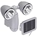 SunnyTrend SLA14 Solar-Wand-Doppelstrahler mit Bewegungsmelder