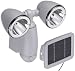 SunnyTrend SLA14 Solar-Wand-Doppelstrahler mit Bewegungsmelder