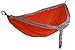 ENO, Eagles Nest Outfitters DoubleNest Lightweight Camping Hammock, 1 to 2 Person, Orange/Grey