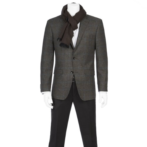 Benvenuto Herren Sakko, kariert 62290226601175, Gr. 26, Braun (1175 Schieferschwarz) Preisvergleich