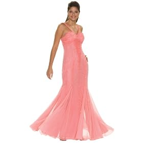 Formal Evening Gown. Stretch Beaded Dress for Prom, Party, Wedding by Sean Collection (50017)