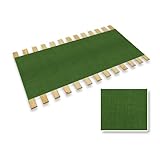 Forest Green Burlap Jute Full Size Bed Slats Bunkie Board Support Roll