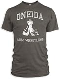 Vintage Distressed Oneida Arm Wrestling Tri-Blend T-Shirt