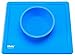 Placemat and Plate Suction Silicone by Lilbaby (Simple Bowl Design, Blue)