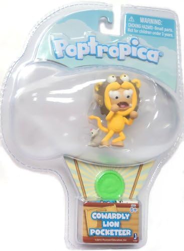 Poptropica Pocketeer 2 Inch Mini Figure Cowardly Lion