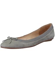 Buffalo London 207-3562 KID SUEDE GREY 01 93529 Damen Ballerinas