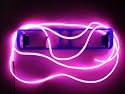9ft Pink Neon Glowing Strobing Electroluminescent Wire (El Wire)