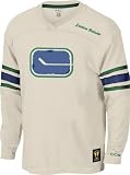 Vancouver Canucks -Putty- Vintage Logo Long Sleeve Jersey - 3XL