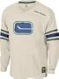 Vancouver Canucks -Putty- Vintage Logo Long Sleeve Jersey
