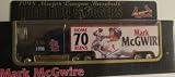 St. Louis Cardinals MLB Diecast 1998 Tractor Trailer 1:87 Scale Mark Mcgwire Home Run Sluggers Transporter