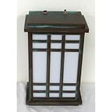 Verde Emergency Outdoor Wall Lantern by Universal Lighting and Decor