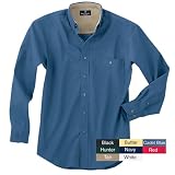 Men's Bill Blass� Sanded Gabardine Long - sleeve Shirt at Bill Blass