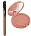 Tarte Amazonian Clay 12 Hour Blush in Peaceful (soft rose) with Bonus Blush Brush Unboxed