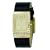 DKNY Ladies Brown Leather Strap Watch With Gold Dial