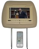Single headrest with 7 screen & DVD Player built in (Beige)
