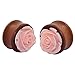 Longbeauty 36Pcs/76Pcs Colorful Soft Silicone Ear Gauges Flexible Ear Skin Tunnels Earlets Plugs Stretcher Expander Set Piercing Jewelry 2g-3/4