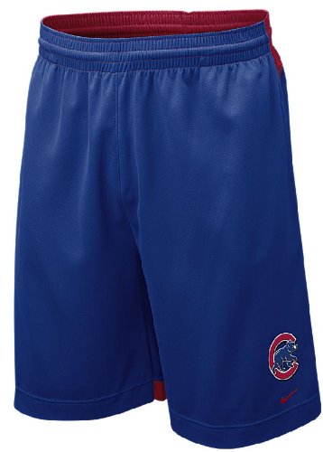 Nike Chicago Cubs MLB Team Issued NikeFIT Baseball Training Shorts