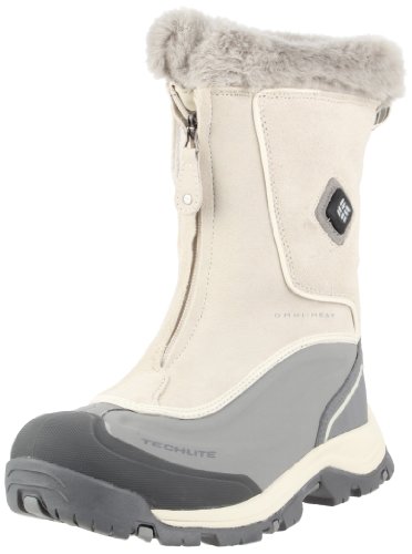Columbia Sportswear Womens Bugaboot Plus Zip Electric Cold Weather Boot,Turtle Dove/Metallic Silver,8.5 M US