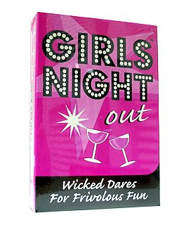 Bachellorete Party Girls Night Out Cards - Wicked Dares For Frivolous Fun