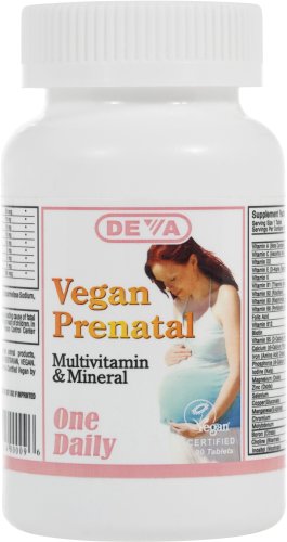 Deva Vegan Vitamins Prenatal Multivitamin