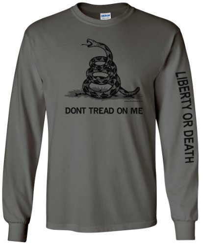 Charcoal Don't Tread On Me Longsleeve T-Shirt